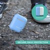 iHome AirPods Case Cover, Heavy-Duty Protection, Charging Flexibility, Versatile Fit for AirPods Generation 1 & 2, Pastel Blue - 3 of 4
