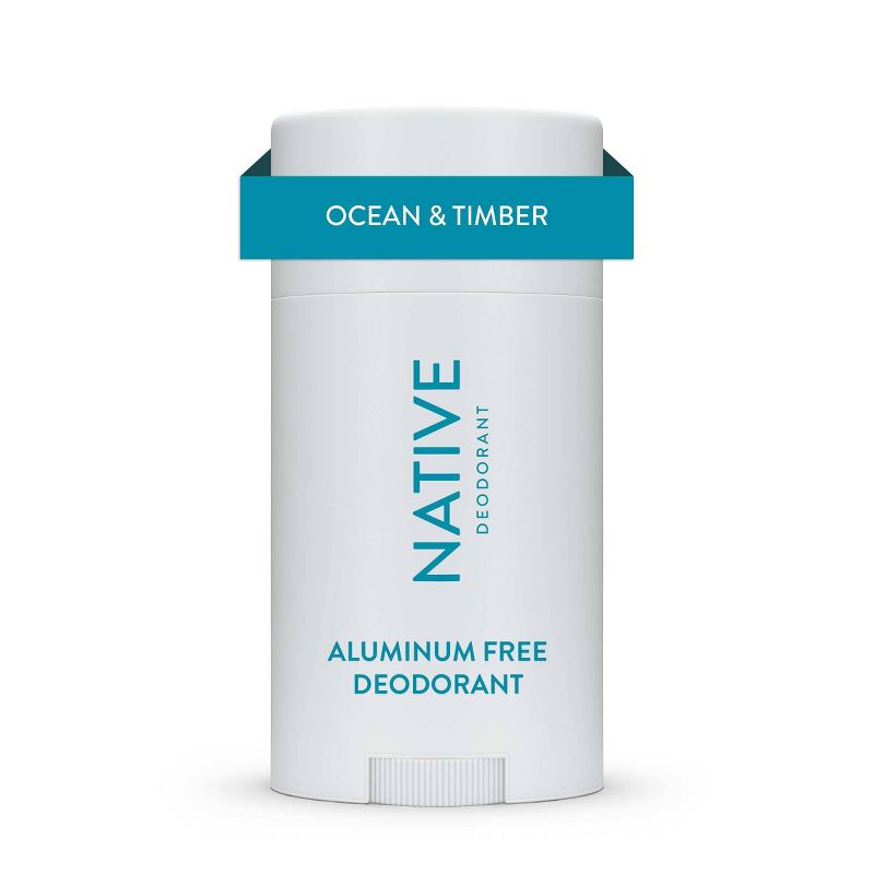 Native Deodorant - Ocean &#38; Timber - Aluminum Free - 2.65 oz, 1 of 9