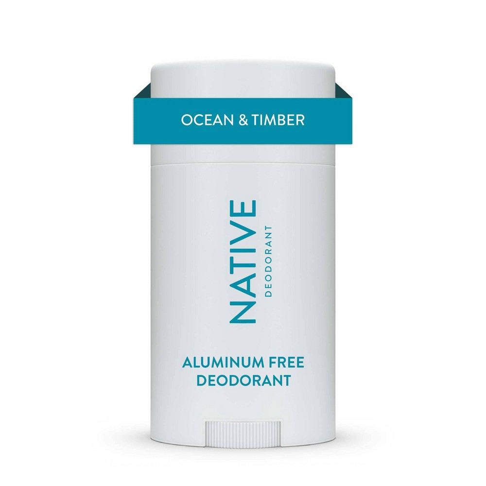 Photos - Deodorant Native  - Ocean & Timber - Aluminum Free - 2.65 oz 