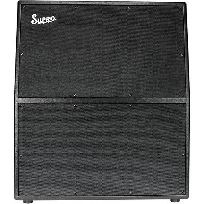 Supro 1777 Galaxy 300W 4x12" Guitar Speaker Cabinet Black