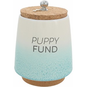 Pavilion Gift Company - Puppy - 6.5" Ceramic Savings Bank - Decorative Banks - 1 of 4