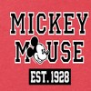 Women's - Disney - Mickey Mouse Est. 1928 Short Sleeve Graphic T-Shirt - 2 of 4