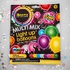 15ct Illooms Led Light Up Mixed Solid Balloon : Target