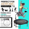 SereneLife 35.4'' Pro Aerobics Fitness Trampoline with Adjustable Handrail SLELT418 - Compact Indoor/Outdoor - 4 of 4