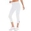 Womens Golf Pants Business Casual Capris Stretch Lightweight Quick Dry Capri Work Yoga Dress Pants with Pocket - 4 of 4
