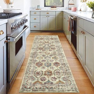 Geometry Living Room Printed Area Rug Easy - 1 of 4