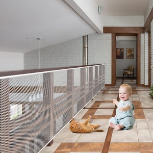 EMIRCEY Baby Gate for Stairs, Banister Guard for Kids - 1 of 1