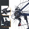 DSVIMOY Bicycles, 27.5 Inch Mountain Bike for Women and Men, 21 Speed Mountain Bike, Blue, 68.8"*26.37"*39.37" - 4 of 4