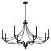 Savoy House Preserve 8 - Light Chandelier in  Matte Black - 2 of 4