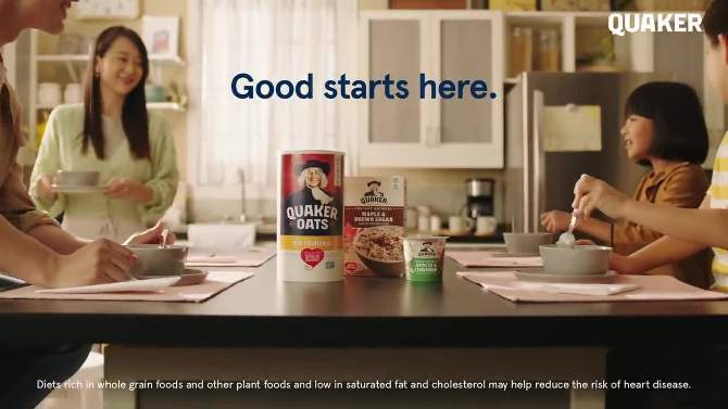 Quaker Oats Oatmeal Squares Brown Sugar Breakfast Cereal , 2 of 7, play video