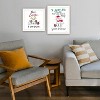 2- Piece Vignette Dear Santa, I Can Explain White Framed Wall Art for Living Room, Bedroom Wall Art Print for Home Decor by Deb Strain - 2 of 4