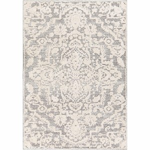 Hauteloom Rectangle Area Rug   Medium Gray - 1 of 4