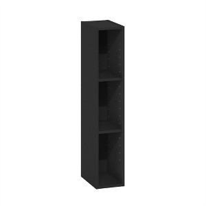 HOMLUX 3-Tier Space Saving Bookcase with Open Adjustable Storage Shelves for Closet, Bedroom - 1 of 4