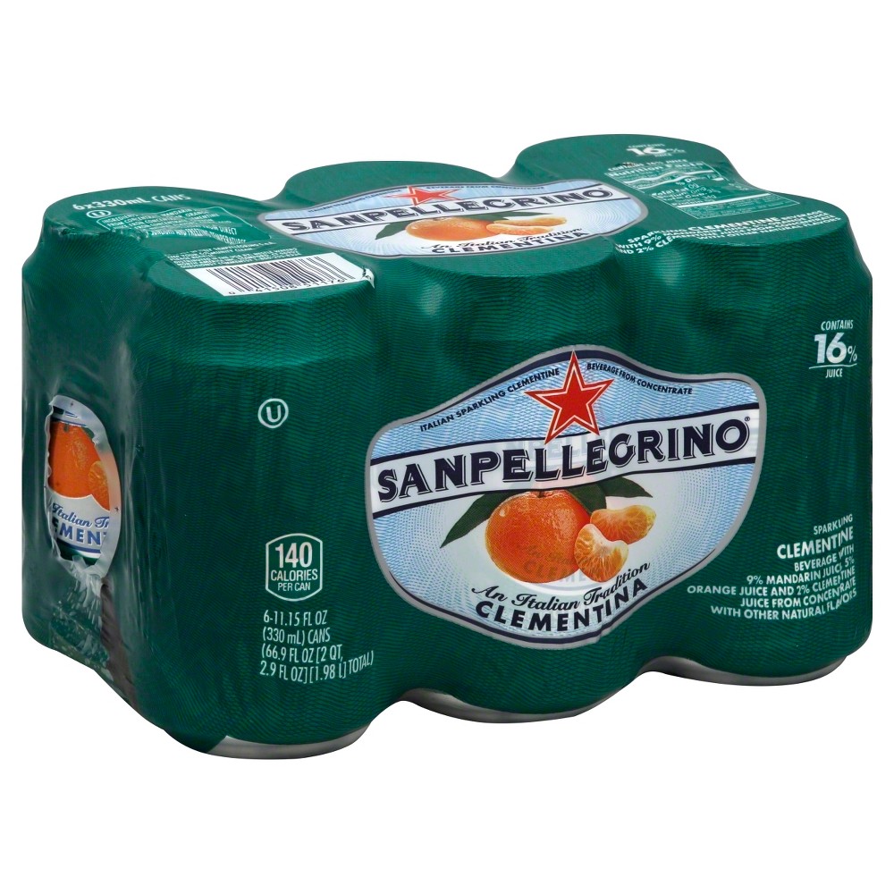 UPC 041508511766 product image for San Pellegrino Fruit Beverage Clementine - 6pk/11.15 fl oz Cans | upcitemdb.com