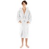 BC BARE COTTON Boys Hooded Robe Microfiber Plush Fleece Bathrobe - image 3 of 4