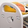 Children's toy storage cabinet with 6 boxes, a 3-layer shelf storage cabinet, suitable for game rooms, bedrooms, living rooms - 3 of 4