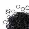 scünci Kids Polyband Rubber Hair Ties - Black - 400pcs - image 3 of 4