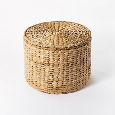 Woven Storage Ottoman Natural - Threshold&#8482; designed with Studio McGee