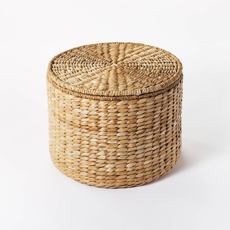 Woven Storage Ottoman Natural - Threshold&#8482; designed with Studio McGee, 4 of 13