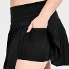 Women's High-Rise Woven Pleated Skort 15.75" - All In Motion™ - 4 of 4