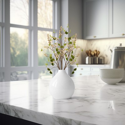 38" Green and Cream Artificial Berry Branch Sprays Set of 4