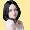 Dress Up America Straight Black Bob Wig for Women - One Size Fits Most - 2 of 3