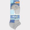 All Pro Women's Extended Size Aqua FX Heel Toe Cushion 6pk No Show Athletic Socks - 8-12 - 2 of 3
