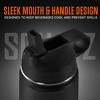 SQUATZ 40 Oz Neptune Series Steel Water Bottle, Stainless Double Wall Vacuum Insulated Flask with Handle Strap - 4 of 4