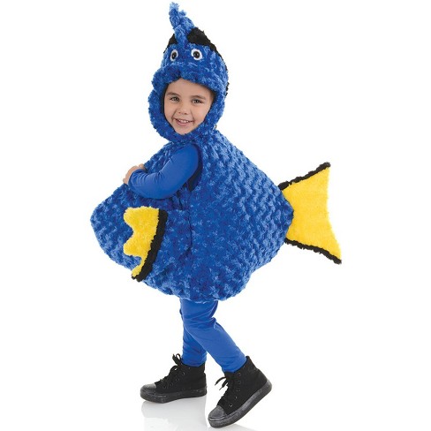 Underwraps Costumes Blue Fish Toddler Costume, Medium : Target