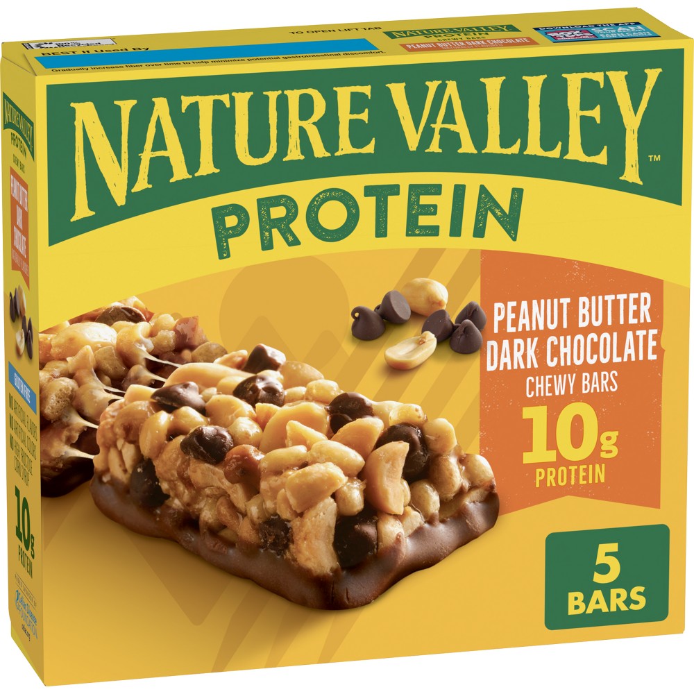 UPC 016000457232 product image for Nature Valley Peanut Butter Dark Chocolate Protein Chewy Bars - 5ct | upcitemdb.com