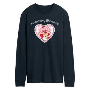 Men's - Strawberry Shortcake - Coquette Heart-Men's Long Sleeve Graphic T-Shirt Long Sleeve Graphic T-Shirt - 1 of 3