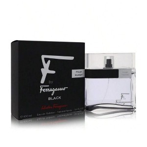 Salvatore Ferragamo F Black Men Eau De Toilette Spray 3.4 oz - 1 of 1