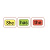 Ashley Productions® Die-Cut Magnetic Foam Sentence Building, 100 Pieces Per Pack, 3 Packs - 3 of 3