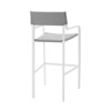Modway Raleigh Stackable Outdoor Patio Aluminum Bar Stool - 3 of 4