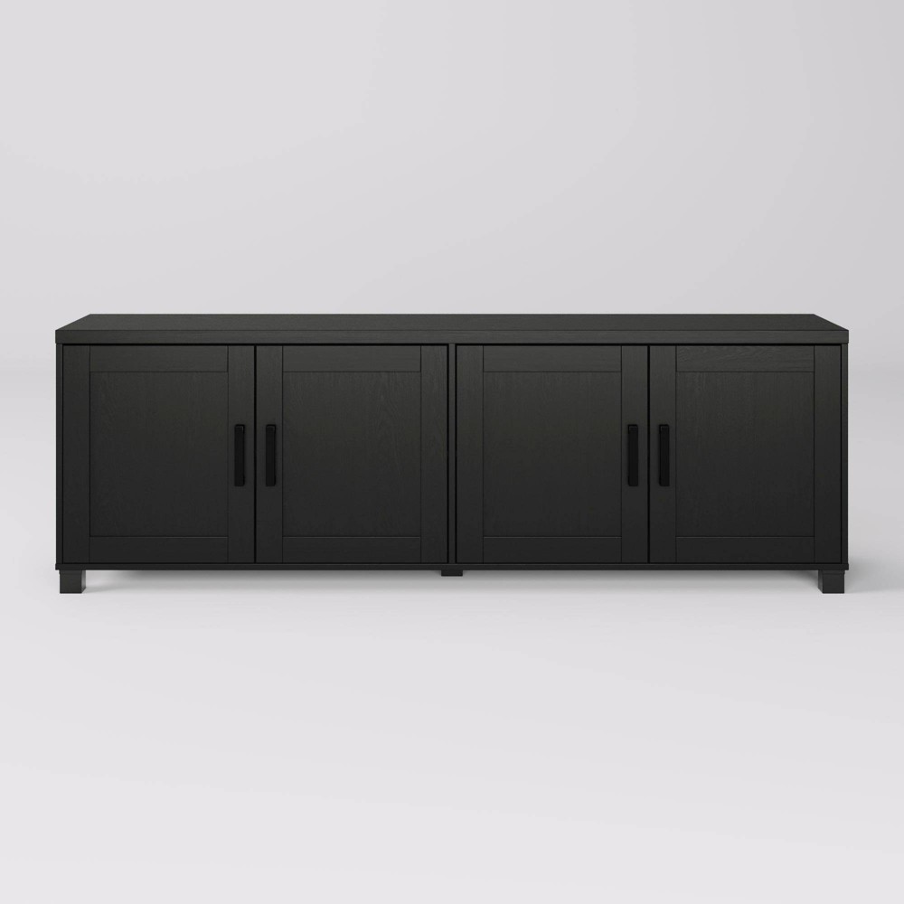 Photos - Display Cabinet / Bookcase CorLiving Virlomi TV Stand: 85" Max, Sleek Shaker-Style, Adjustable Shelve 