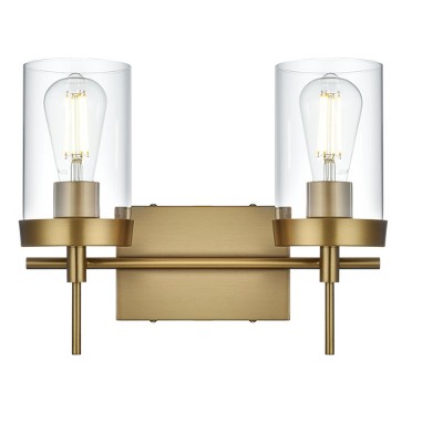 Elegant Lighting Taryin 14 inch Wall Sconce in Satin Gold