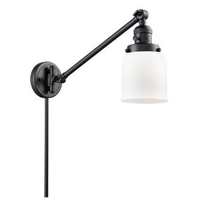 Bell - 1 Light Swing Arm Wall Sconce In Industrial Style-25 Inches Tall and 8 Inches Wide - 1 of 1