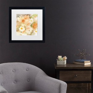 Trademark Fine Art Sheila Golden Garden Glow 2 Matted Framed Art - 1 of 4