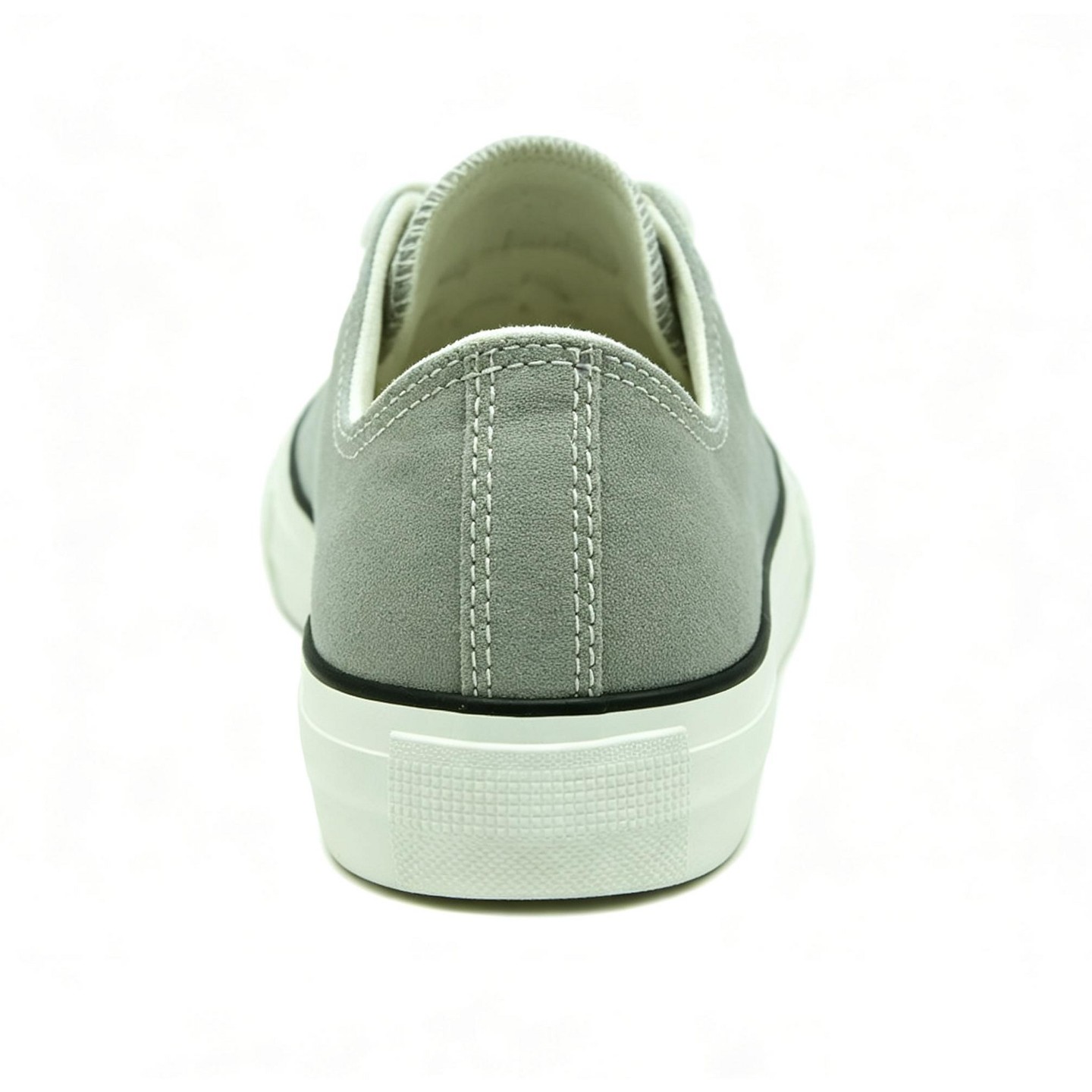 Мужские кроссовки Bangka Canvas Sneakers Classic Lace Up Fashion Casual Shoes, Gray, цвет: Серый — фото 5
