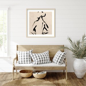 Amanti Art Abstracted Female Figure III by June Erica Vess Framed Wall Art Print - 1 of 4
