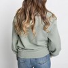 Simply Sage Market Women's Graphic Hoodie Pink and Green Heart - 2 of 3