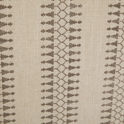 Set of 2 Natural Linen High Back Dining Armchairs