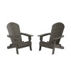 WestinTrends Tuscany HIPS¬¨‚Ä†Outdoor¬¨‚Ä†Patio¬¨‚Ä†Folding¬¨‚Ä†Adirondack¬¨‚Ä†Chair (Set of 2) - 3 of 4