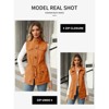 Imily Bela Women's Casual Military Utility Vest Lightweight Sleeveless Drawstring Jackets with Pockets - 2 of 4
