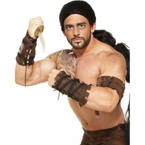 Forum Novelties Warrior Arm Band & Wrist Guard Adult Costume Set - 1 of 1