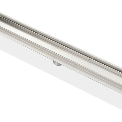KubeBath Kube 47.25Inch Linear Drain with Tile Grate