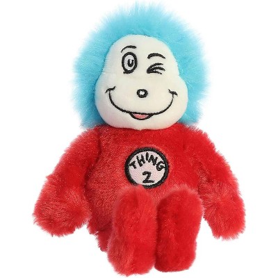 Aurora Dr. Seuss Thing 2 Plush Toy - 7" - Featuring Red, White, Blue Colors