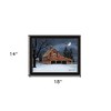 HomeRoots Night Before Christmas Black Framed Wall Art - 3 of 4