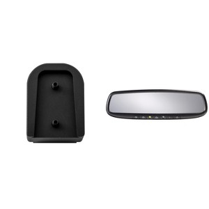 Advent ADVGEN40A4 Gentex Auto Dimming Rear View Mirror with Homelink 4 with Advent GENMM5 Gentex Extension Mount - Will make any Gentex mirror into... - 1 of 4