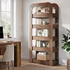 Lantine 70.9-Inch Tall Bookshelf, 5-Tier Bookcase with Open Shelves, Industrial Style Shelving Storage Unit for Home Office - 3 of 4